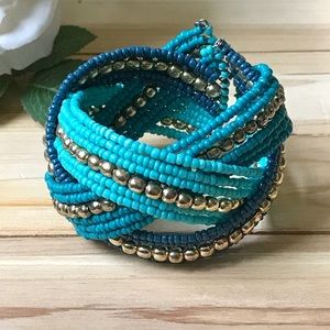 Turquoise Beaded Bracelet